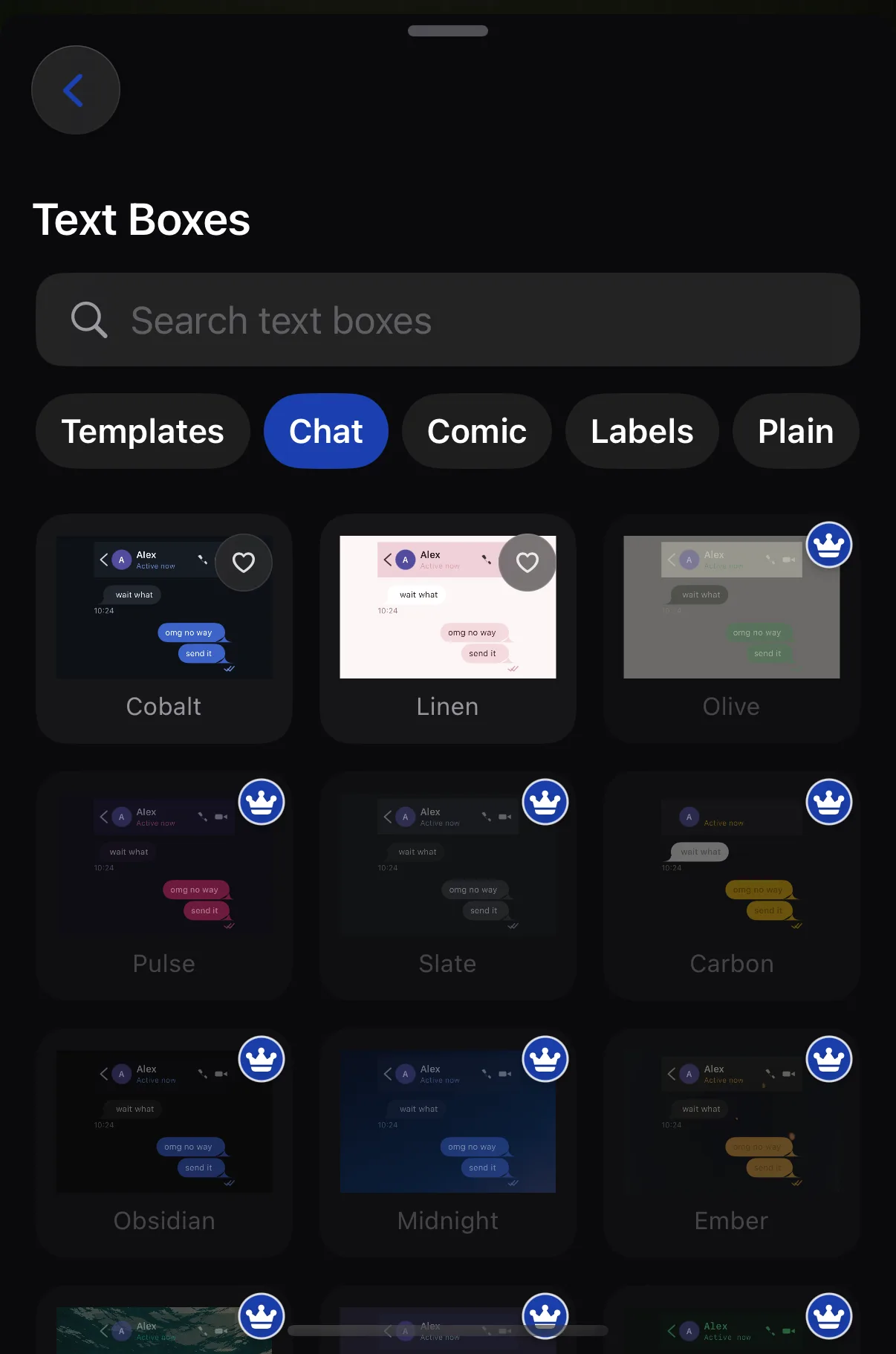 Krevez on iPhone — Fake chat conversations