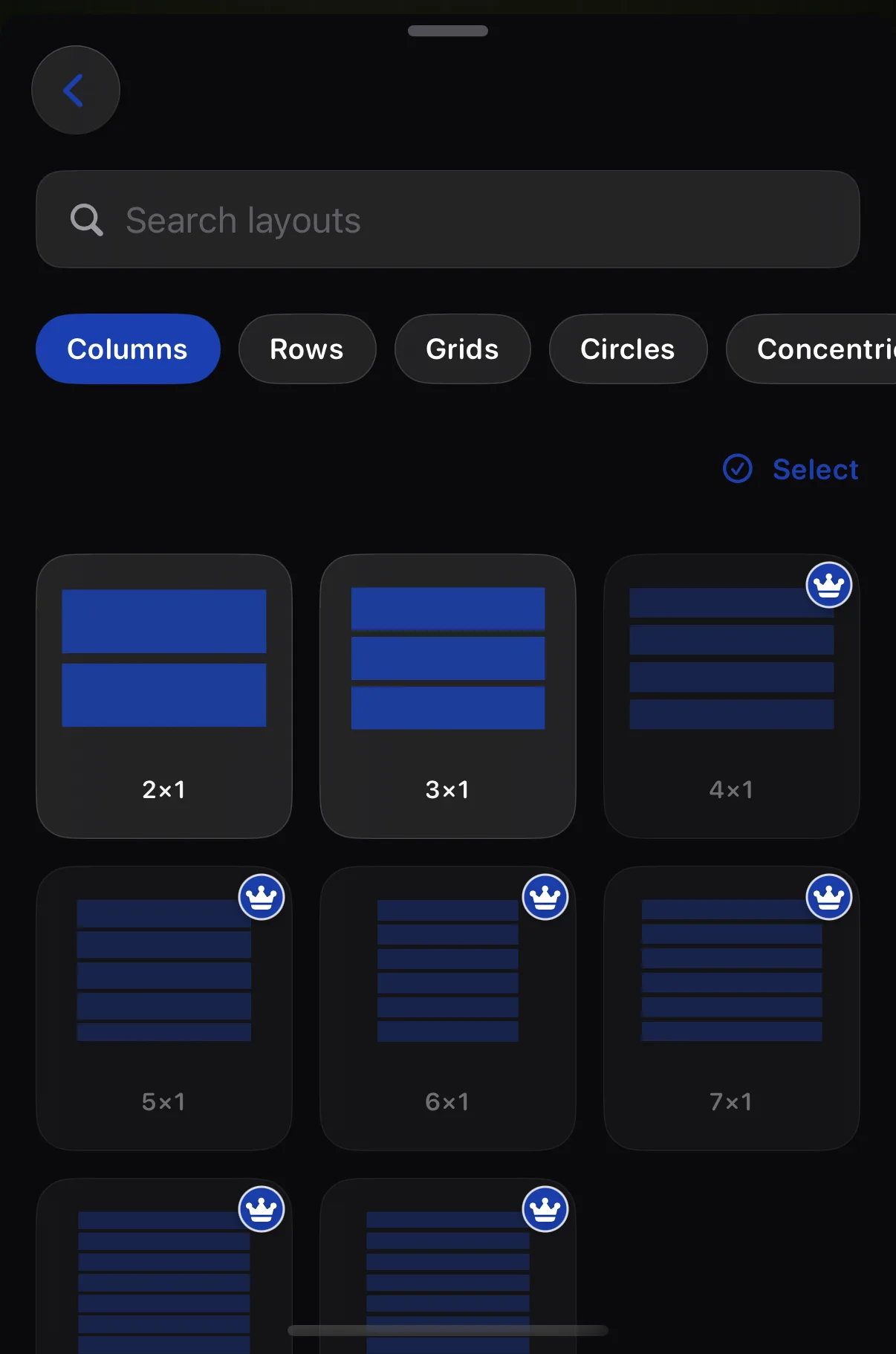 Krevez on iPhone — Photo layouts