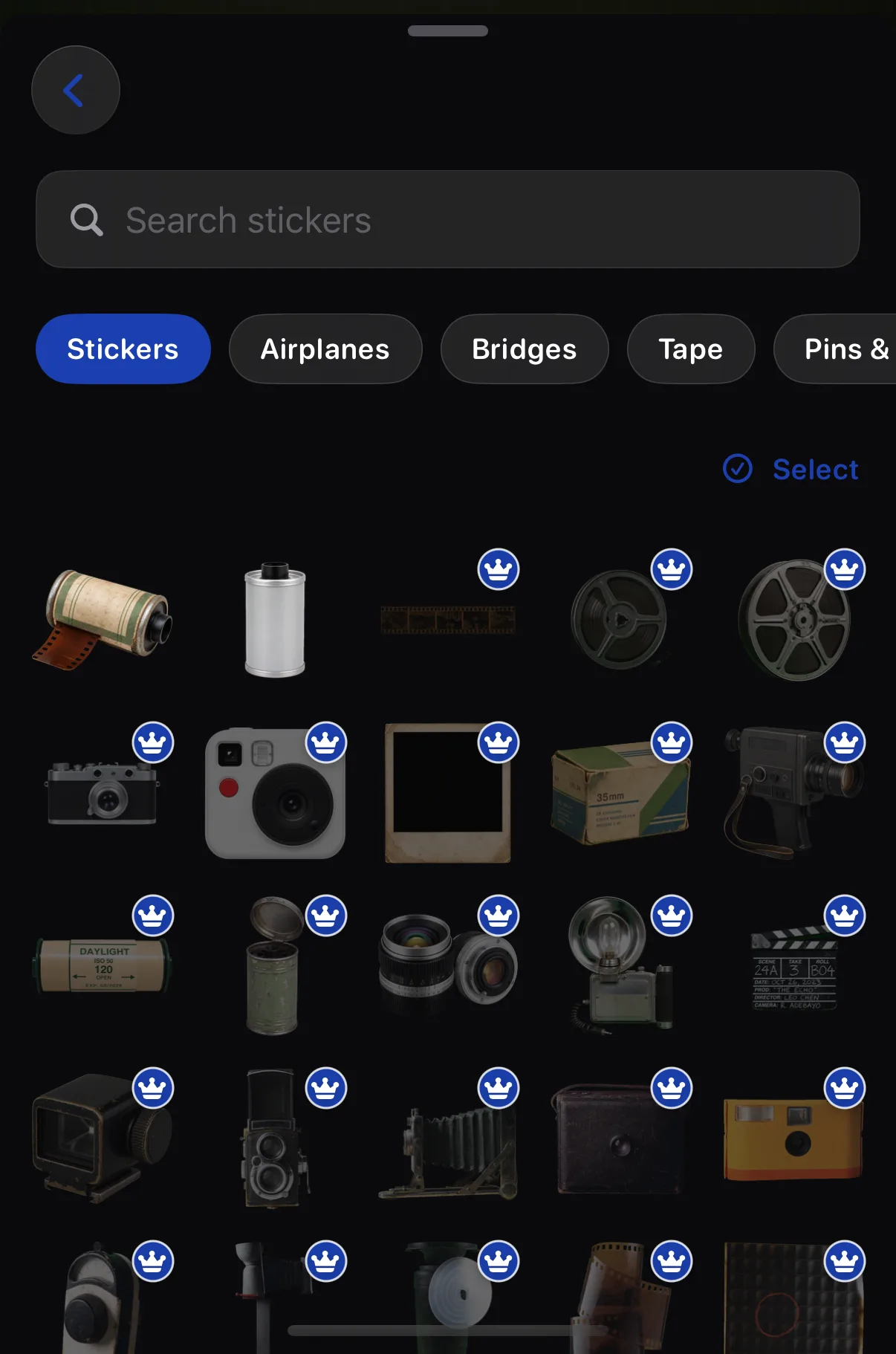 Krevez on iPhone — Stickers