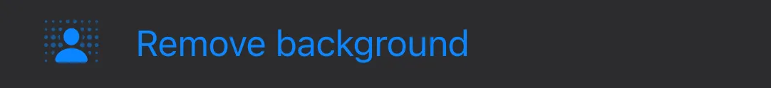 Krevez on iPhone — Cut out the background