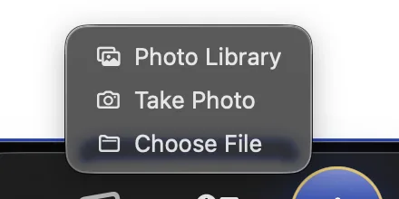 Krevez on Mac — Put a photo on your slide