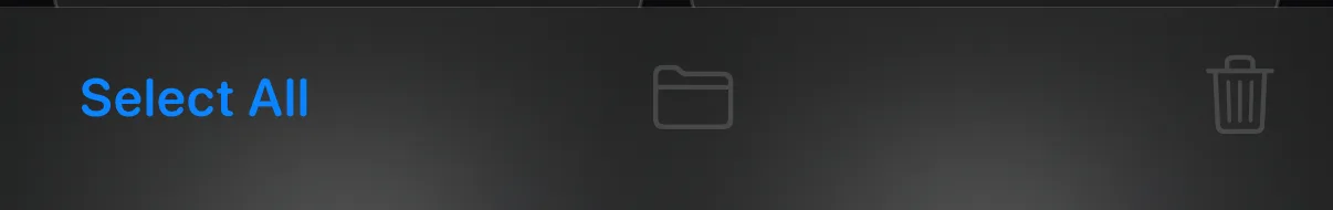 Krevez on iPhone — Move or delete several at once
