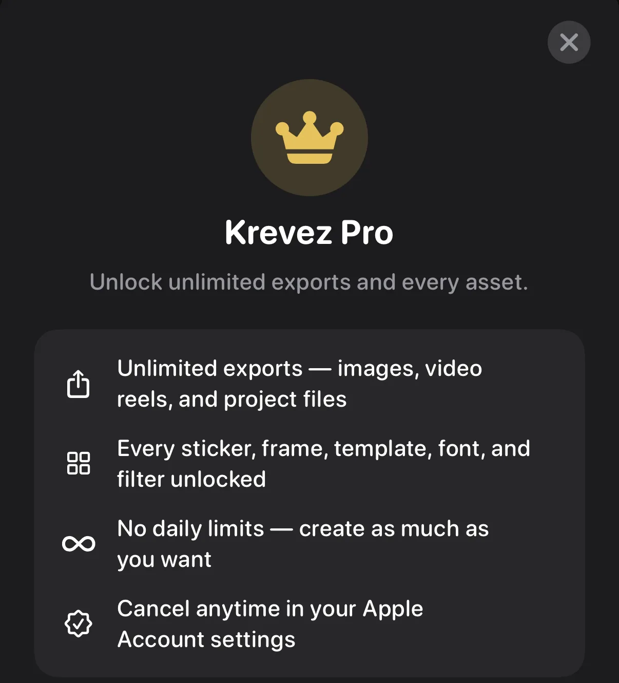 Krevez on Mac — What's free, what's Pro