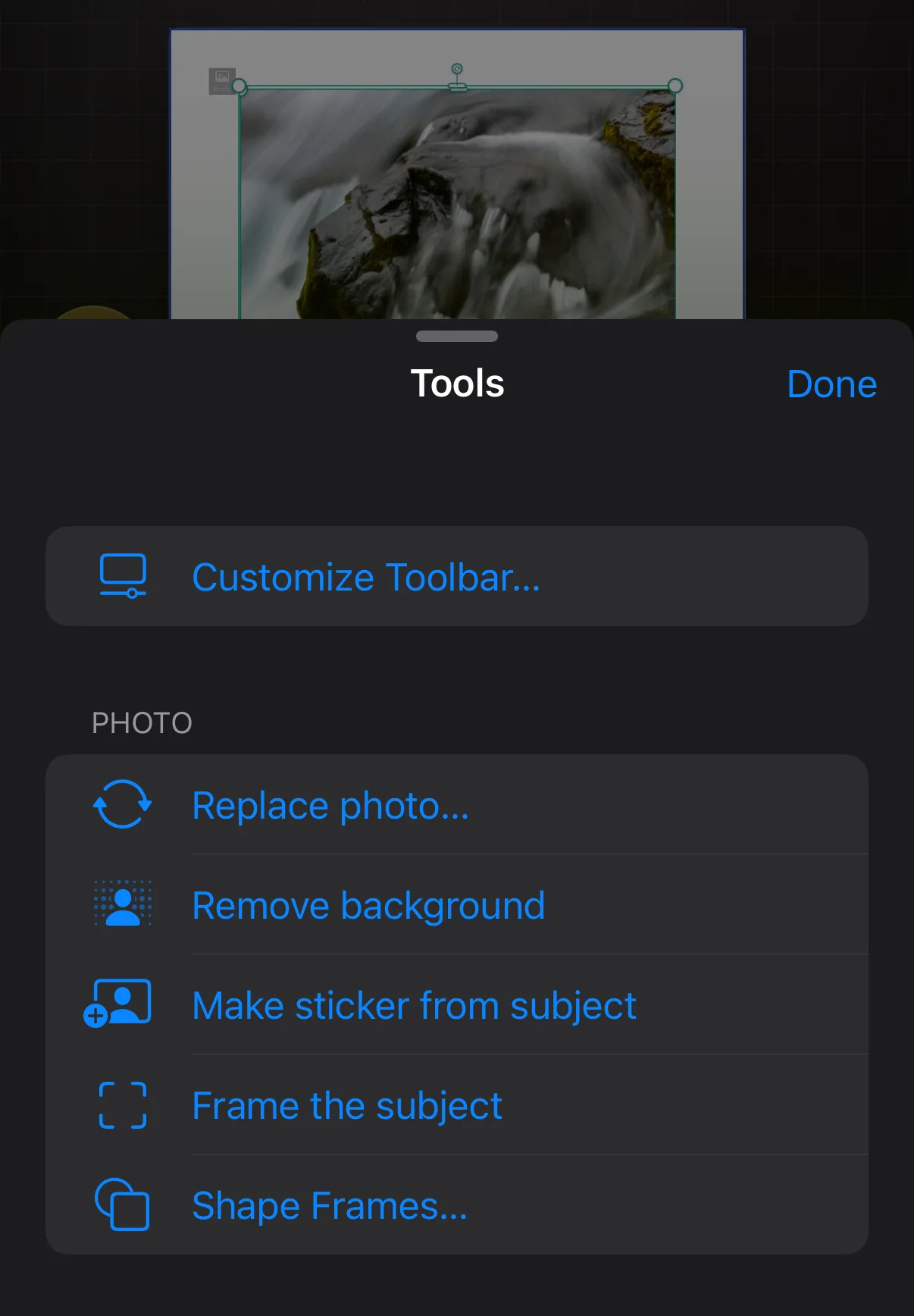 Where to find it — Krevez on iPhone: Cut out the background